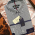 Formal Black Check Shirt Premium